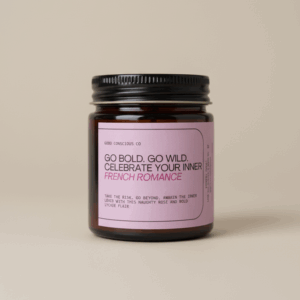 French Romance Scented Candle Inspired By Lychee & Rose